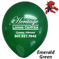 9" Emerald Green Latex Balloons